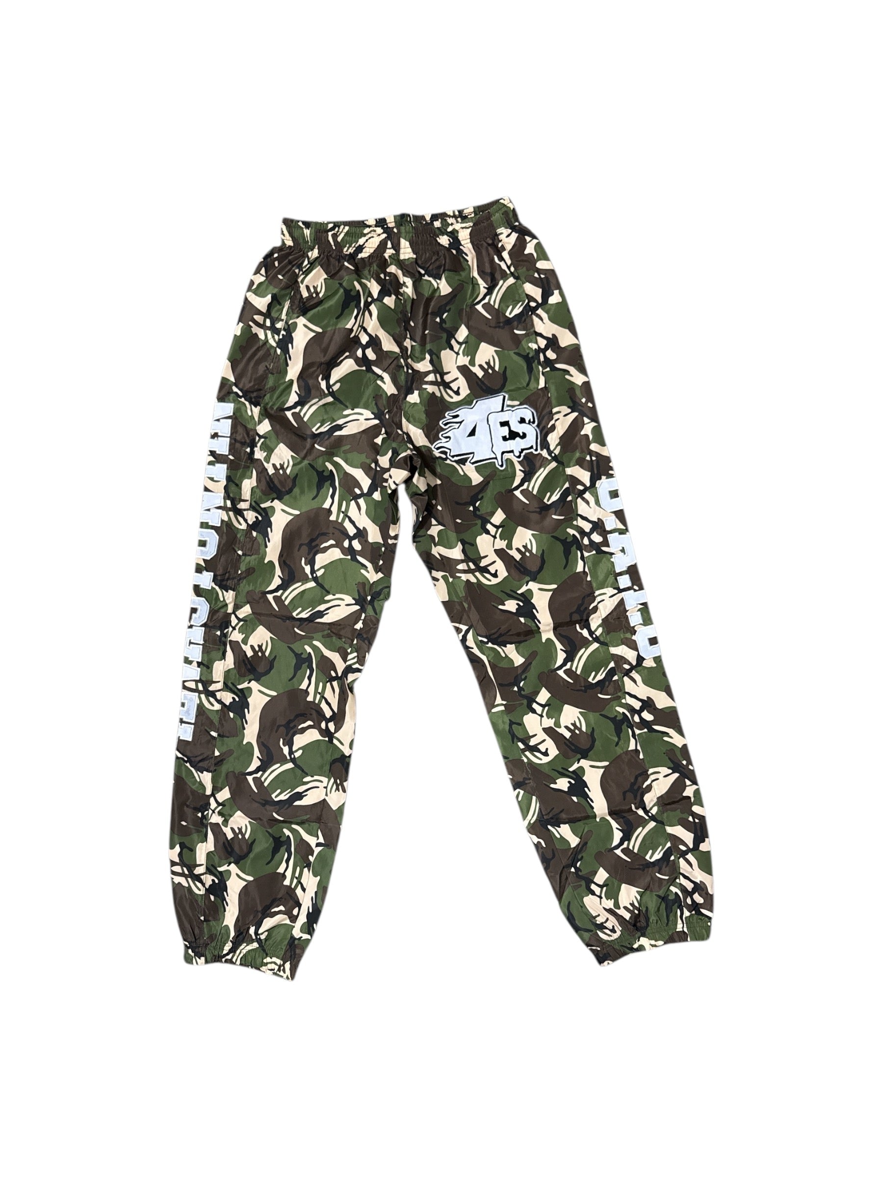 Camo Windbreaker Pants