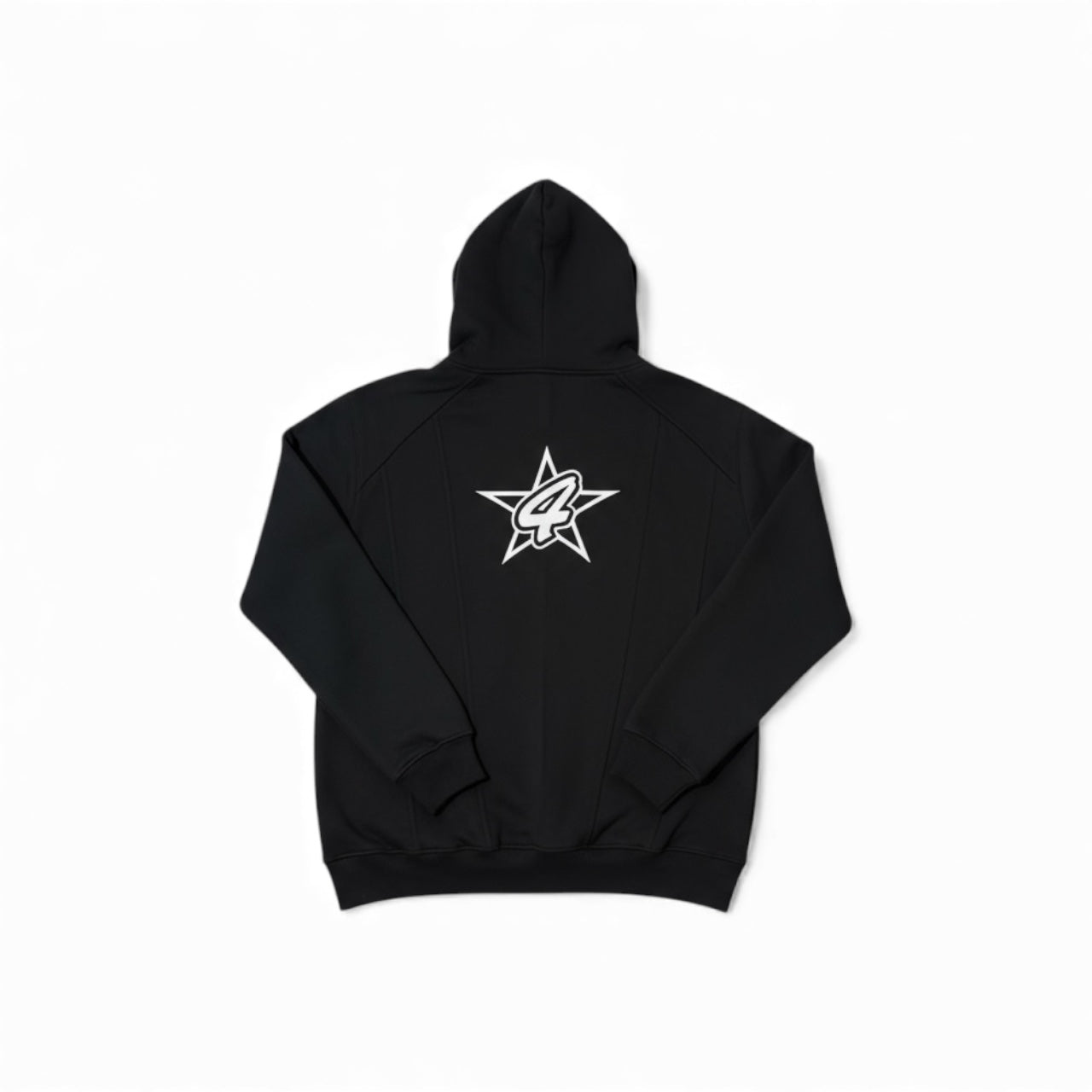 Black/White Global Stunt Hoodie